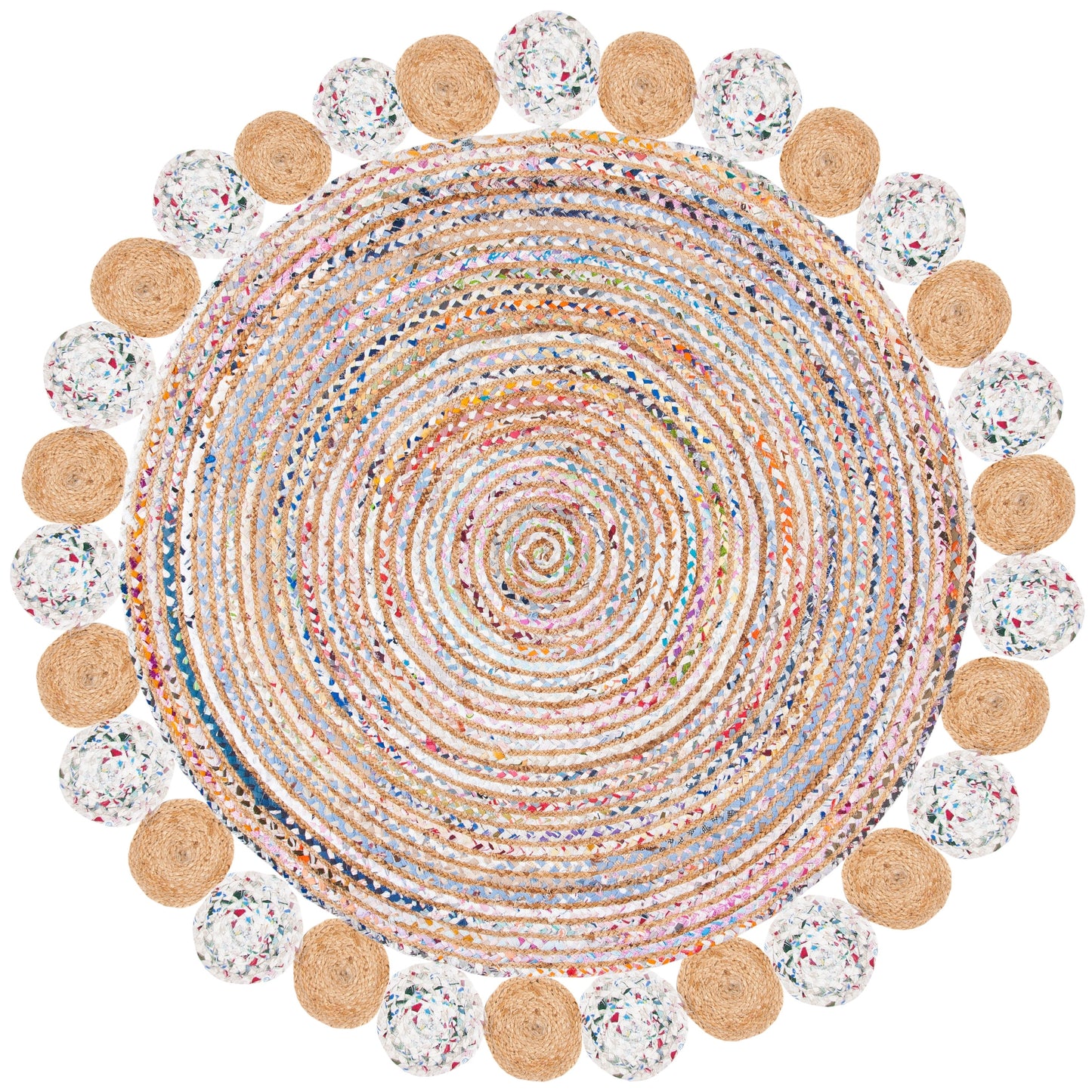 Tapis côtier en jute SAFAVIEH Cape Cod Diora fait main