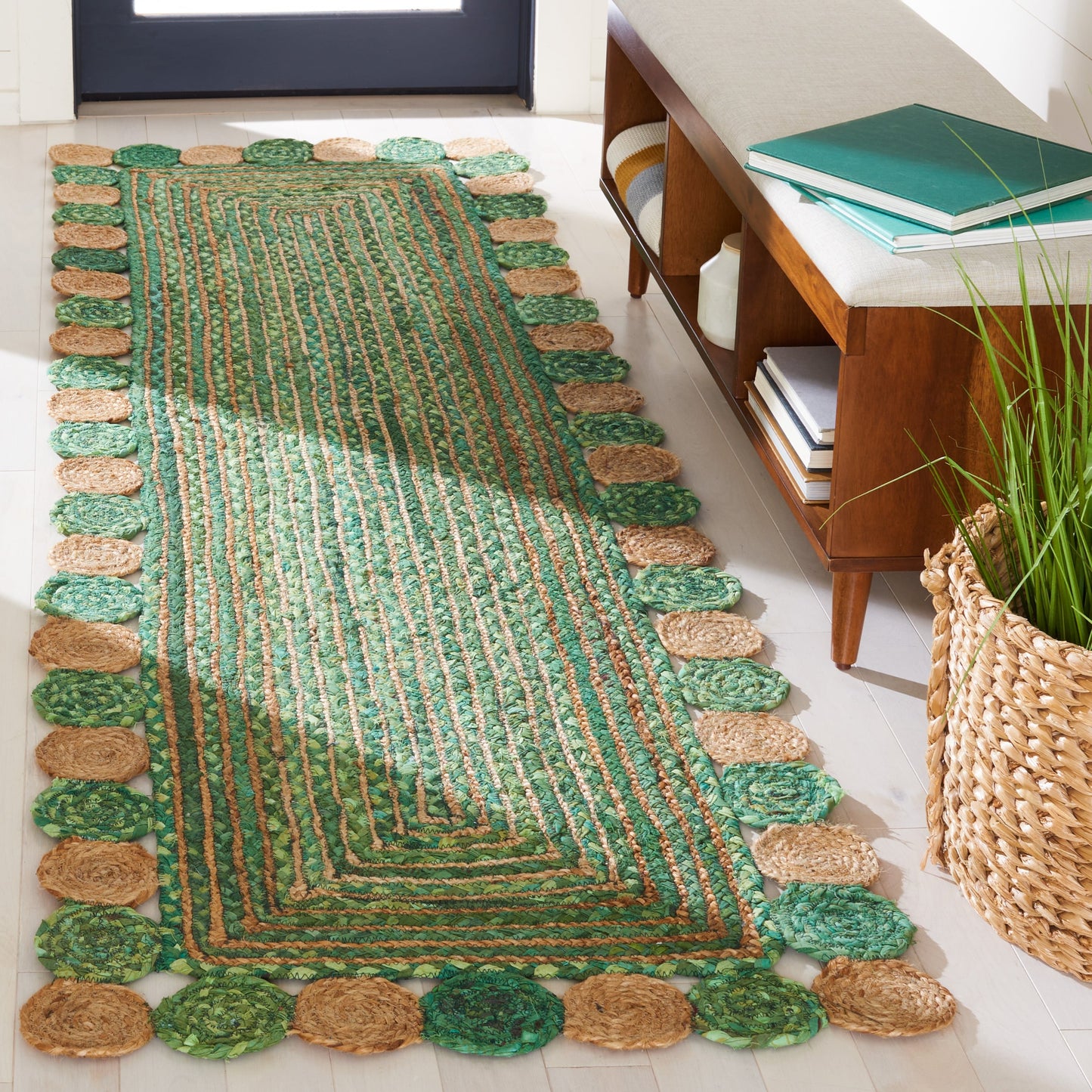 Tapis côtier en jute SAFAVIEH Cape Cod Diora fait main
