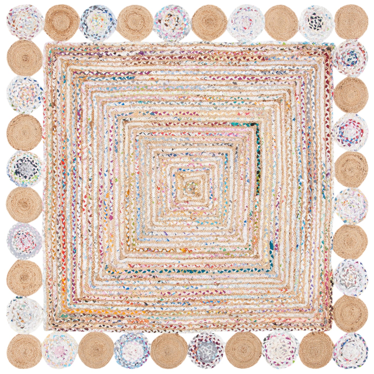 Tapis côtier en jute SAFAVIEH Cape Cod Diora fait main