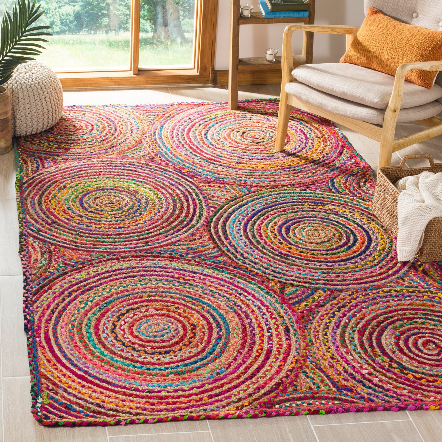 Tapis côtier en jute SAFAVIEH Cape Cod Eulogia fait main