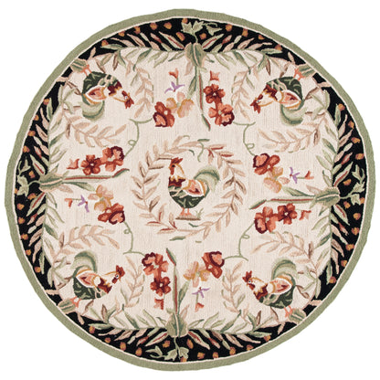 Tapis en laine fait main Chelsea Asmaa de style coq français SAFAVIEH