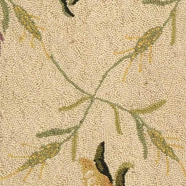 Tapis en laine fait main Chelsea Asmaa de style coq français SAFAVIEH