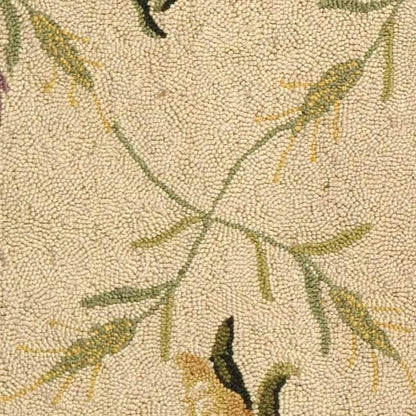 Tapis en laine fait main Chelsea Asmaa de style coq français SAFAVIEH