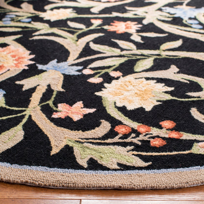 SAFAVIEH Fait Main Chelsea Jacomine French Country Floral Scroll Laine