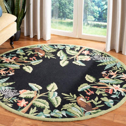 Tapis en laine fait main Chelsea Margrieta de style campagnard français SAFAVIEH