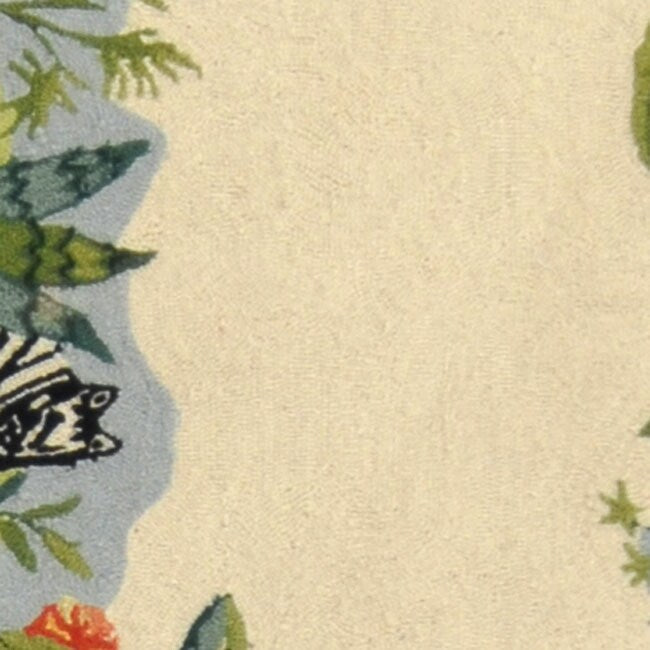 Tapis en laine fait main Chelsea Margrieta de style campagnard français SAFAVIEH