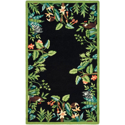 Tapis en laine fait main Chelsea Margrieta de style campagnard français SAFAVIEH