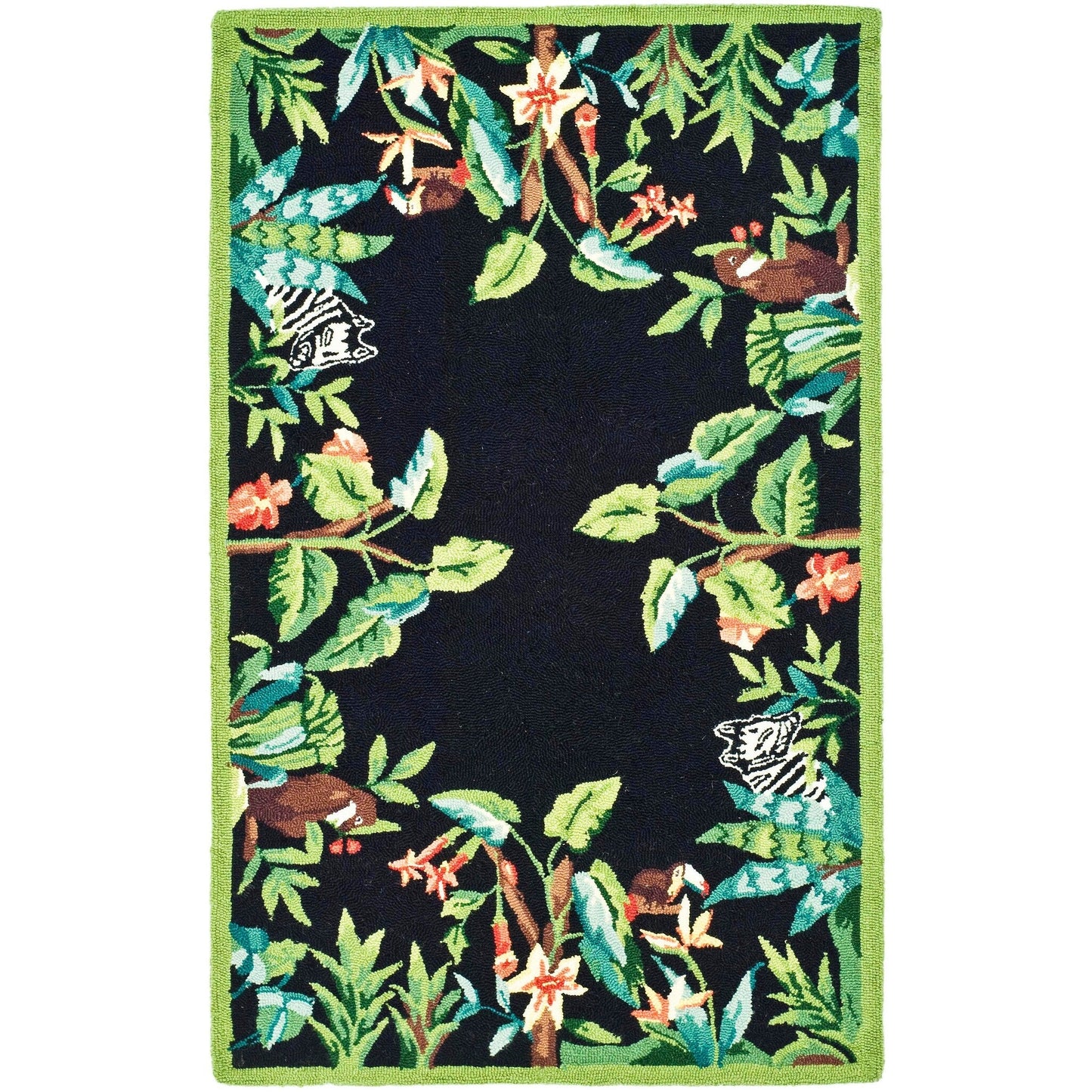 Tapis en laine fait main Chelsea Margrieta de style campagnard français SAFAVIEH