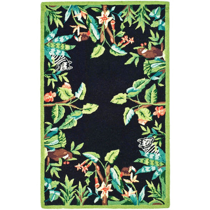 Tapis en laine fait main Chelsea Margrieta de style campagnard français SAFAVIEH