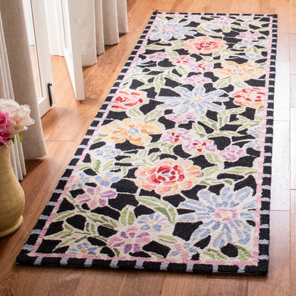 Tapis en laine floral Chelsea Sprig fait main SAFAVIEH