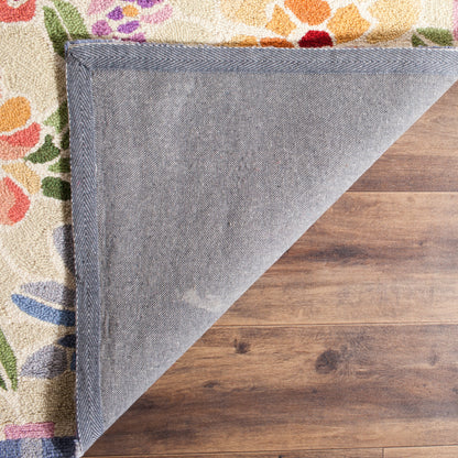 Tapis en laine floral Chelsea Sprig fait main SAFAVIEH