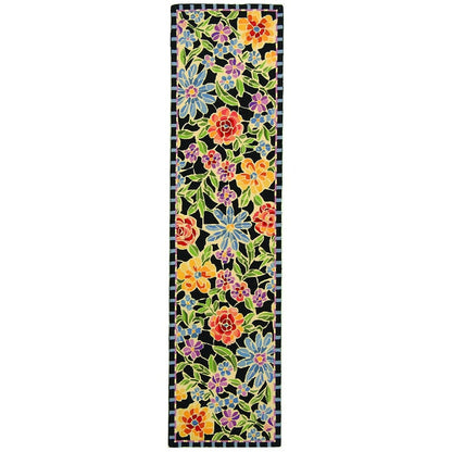 Tapis en laine floral Chelsea Sprig fait main SAFAVIEH