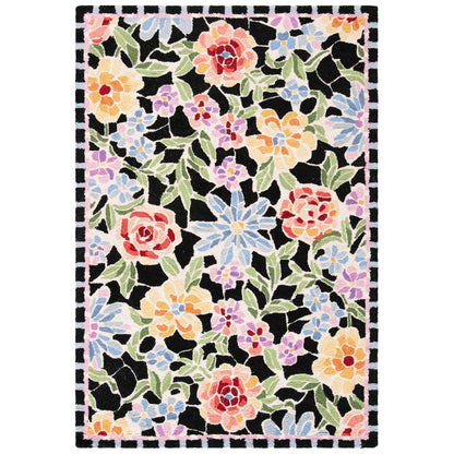 Tapis en laine floral Chelsea Sprig fait main SAFAVIEH