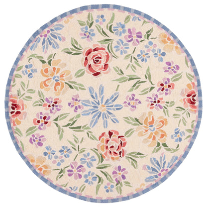 Tapis en laine floral Chelsea Sprig fait main SAFAVIEH