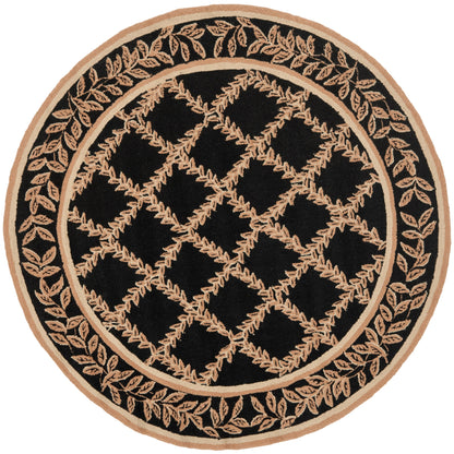 Tapis en laine fait main Chelsea Sunstripe Treillis de style campagnard français SAFAVIEH