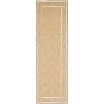Tapis en laine fait main Chelsea Sunstripe Treillis de style campagnard français SAFAVIEH