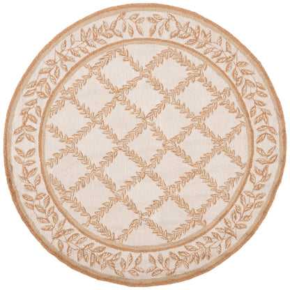 Tapis en laine fait main Chelsea Sunstripe Treillis de style campagnard français SAFAVIEH