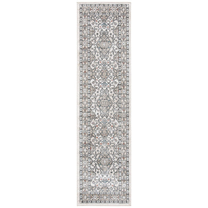 Tapis en laine floral Chelsea Yauhenia fait main SAFAVIEH de style campagnard français