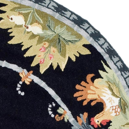 Tapis en laine fait main Chelsea Yauheniya de style coq de campagne française SAFAVIEH