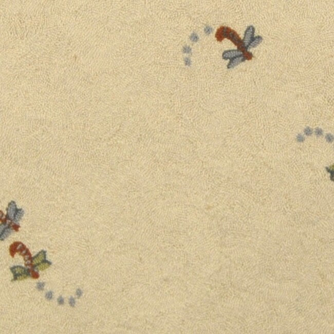 Tapis en laine fait main Chelsea Yauheniya de style coq de campagne française SAFAVIEH