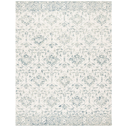 Tapis en laine florale Elvedina fait main SAFAVIEH, teint par immersion
