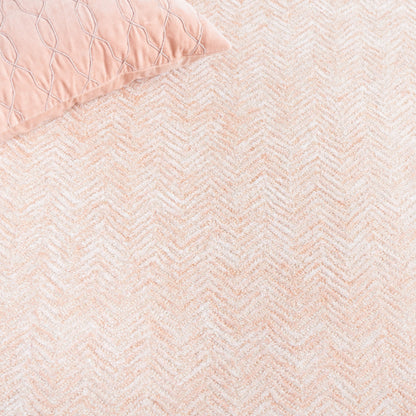 Tapis en viscose à chevrons Glamour Ostilia fait main SAFAVIEH