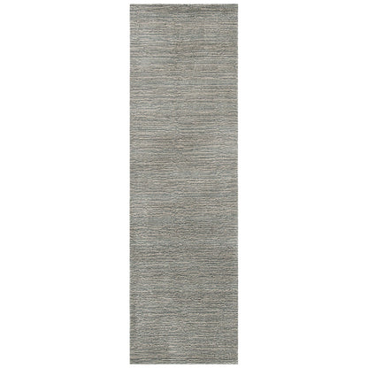 Tapis moderne en laine fait main SAFAVIEH avec bordure en palmier de l'Himalaya