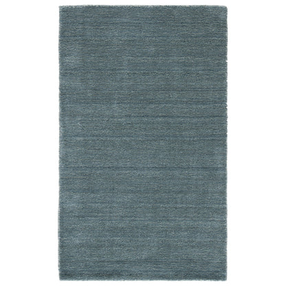 Tapis moderne en laine fait main SAFAVIEH avec bordure en palmier de l'Himalaya