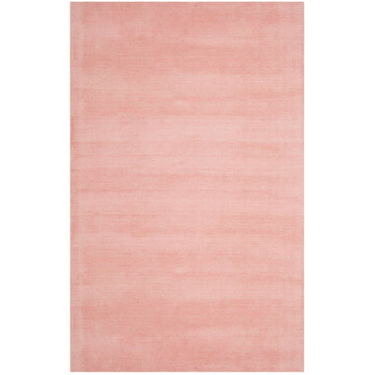 Tapis moderne en laine fait main SAFAVIEH avec bordure en palmier de l'Himalaya