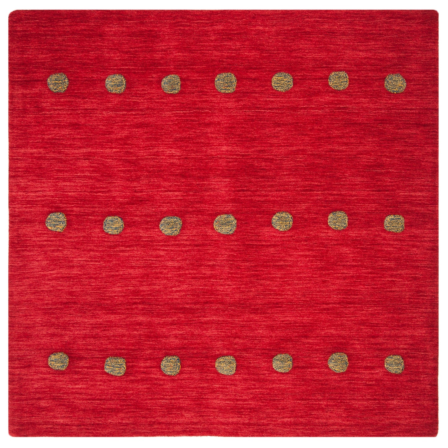 Tapis moderne en laine fait main SAFAVIEH Himalaya Poppy Glossary