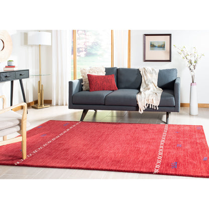 Tapis moderne en laine fait main SAFAVIEH Himalaya Poppy Glossary
