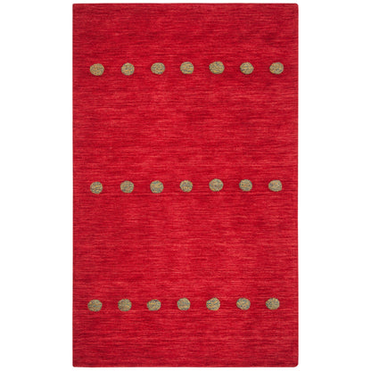 Tapis moderne en laine fait main SAFAVIEH Himalaya Poppy Glossary