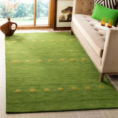 Tapis moderne en laine fait main SAFAVIEH Himalaya Poppy Glossary