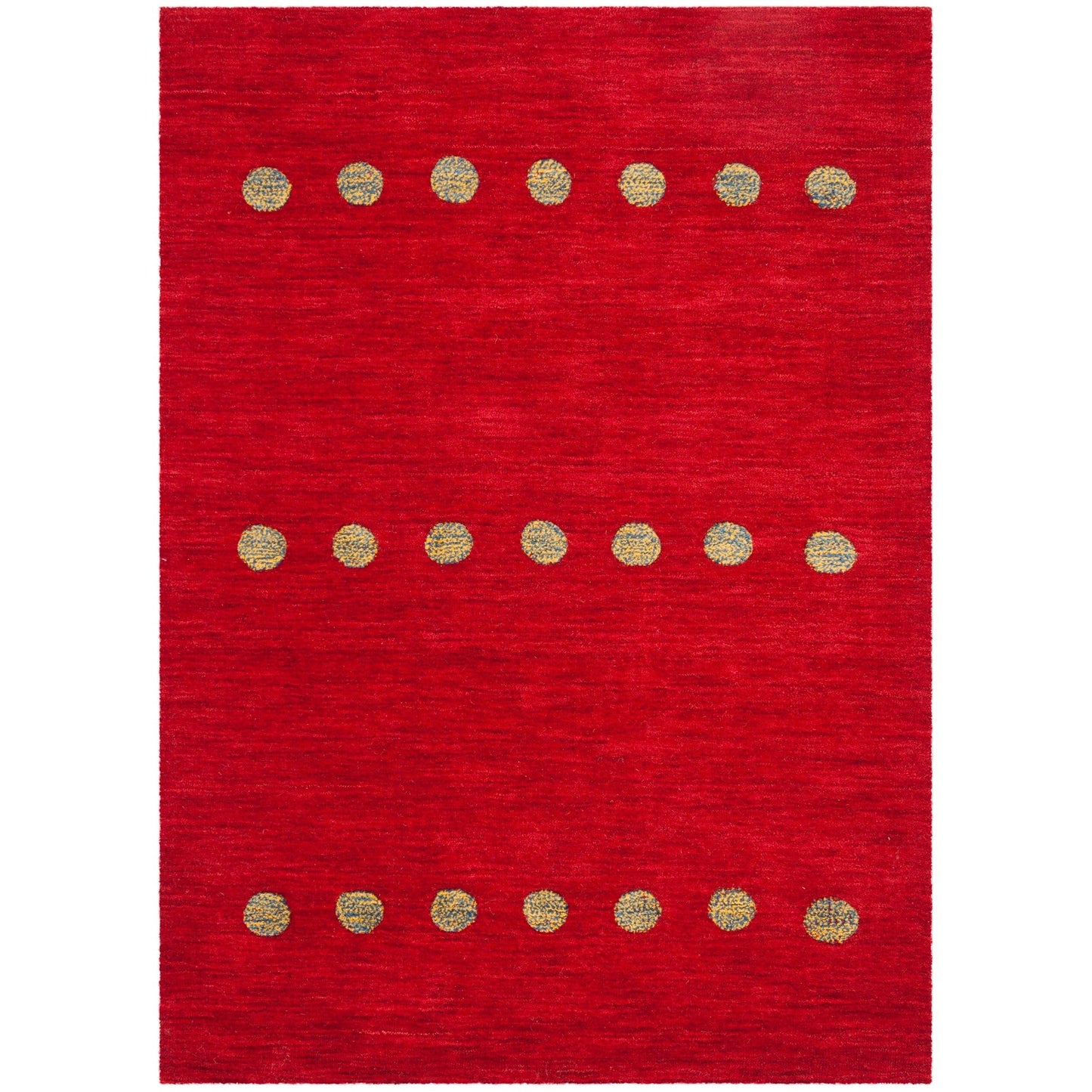 Tapis moderne en laine fait main SAFAVIEH Himalaya Poppy Glossary