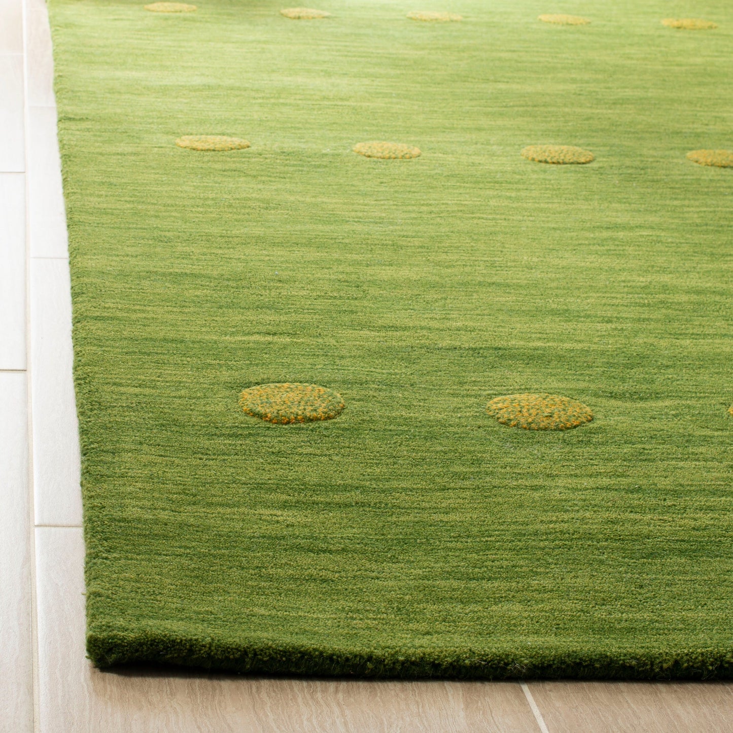 Tapis moderne en laine fait main SAFAVIEH Himalaya Poppy Glossary