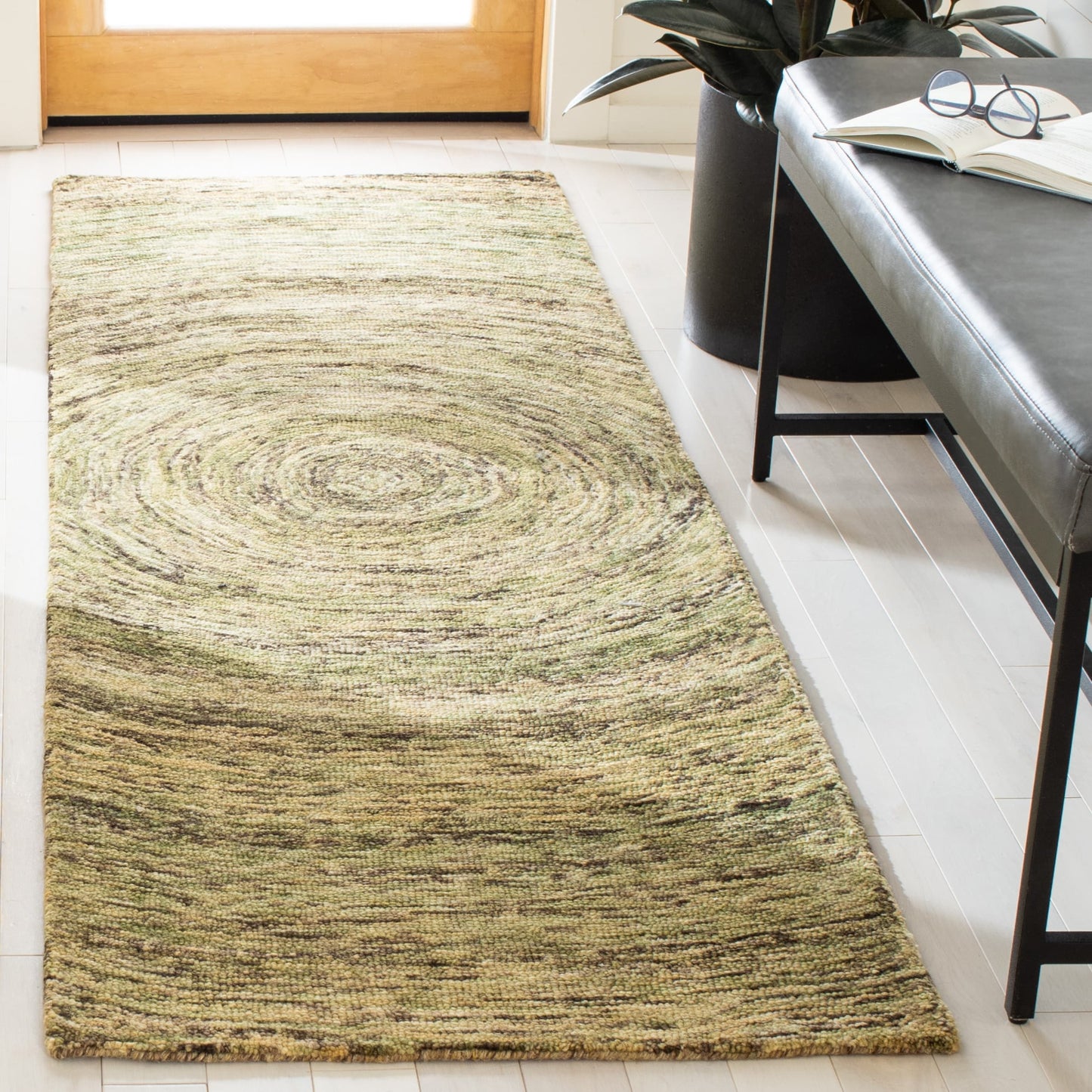 Tapis en laine Ikat Maddison fait main SAFAVIEH