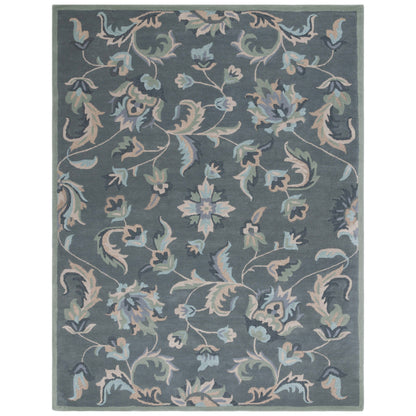 Tapis en laine floral fait main SAFAVIEH Jardin Aase Country