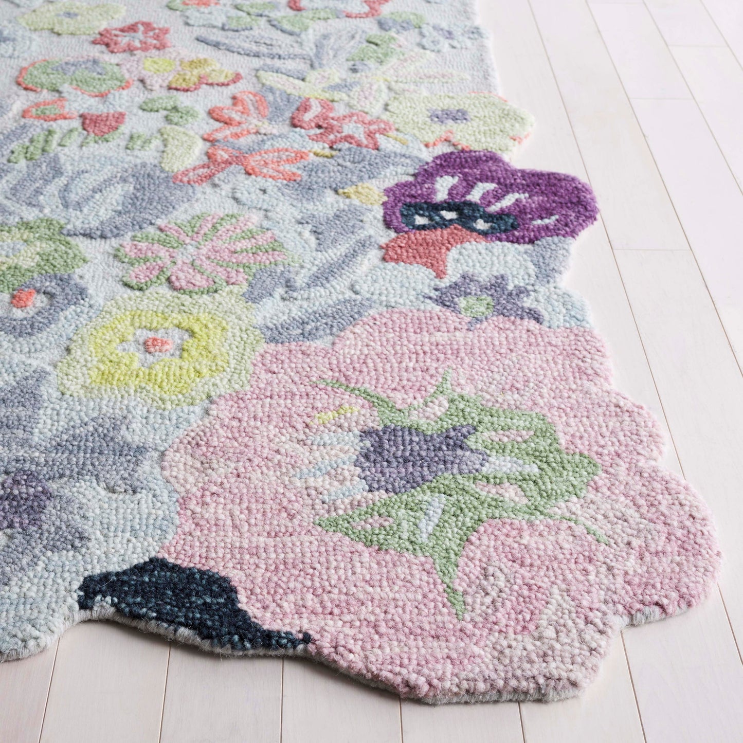 Tapis en laine fait main SAFAVIEH Jardin Malfrid Country