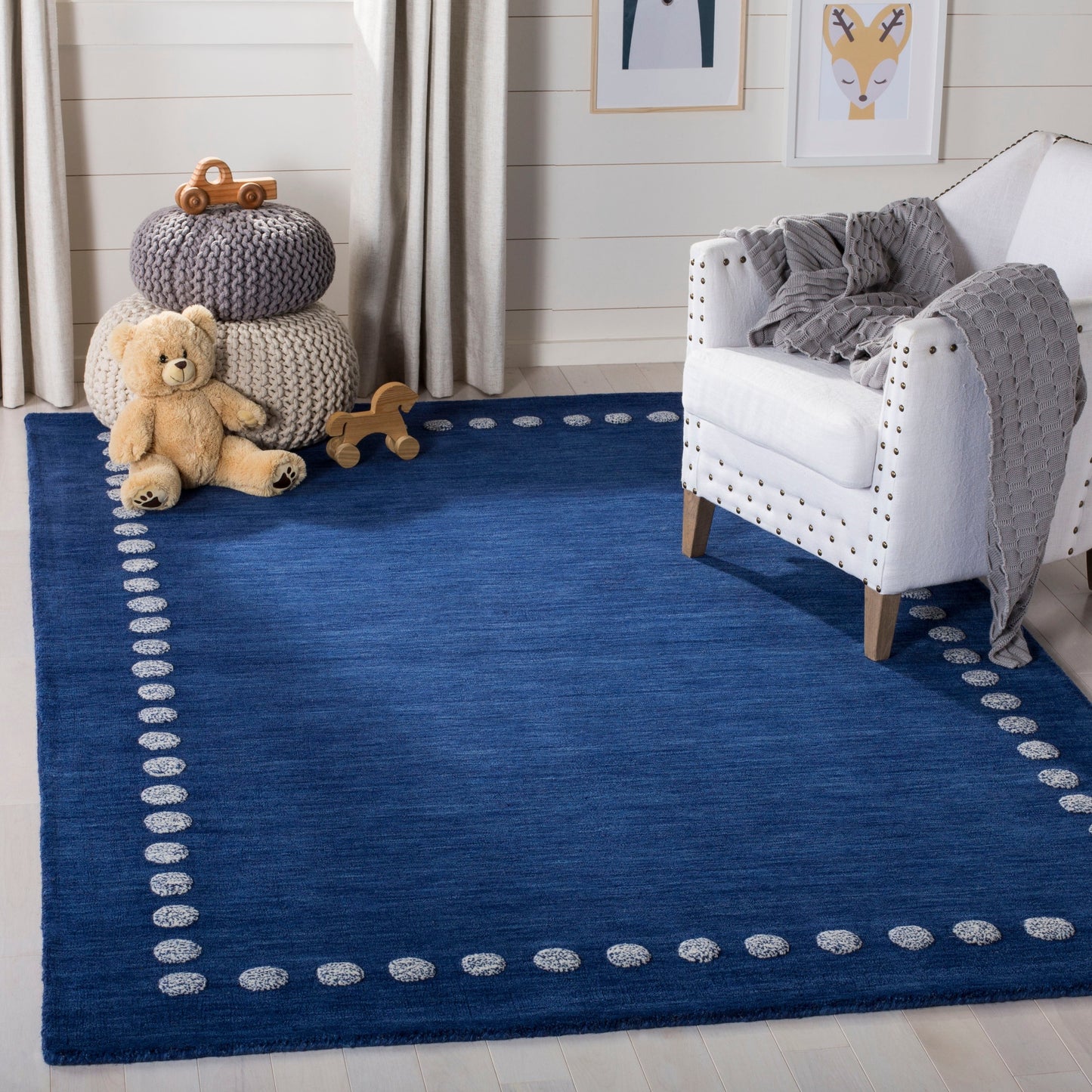 Tapis en laine Alondra fait main pour enfants SAFAVIEH