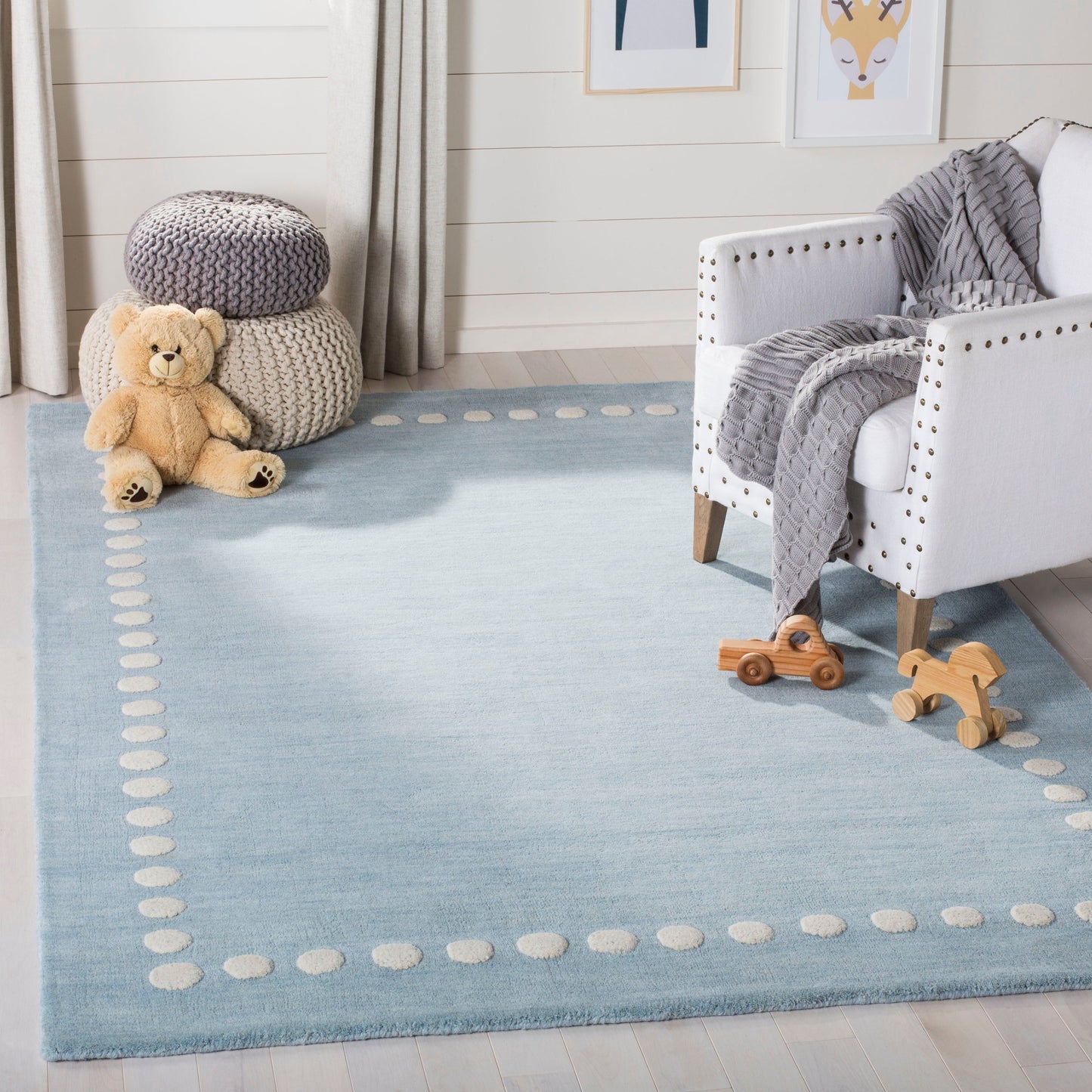 Tapis en laine Alondra fait main pour enfants SAFAVIEH