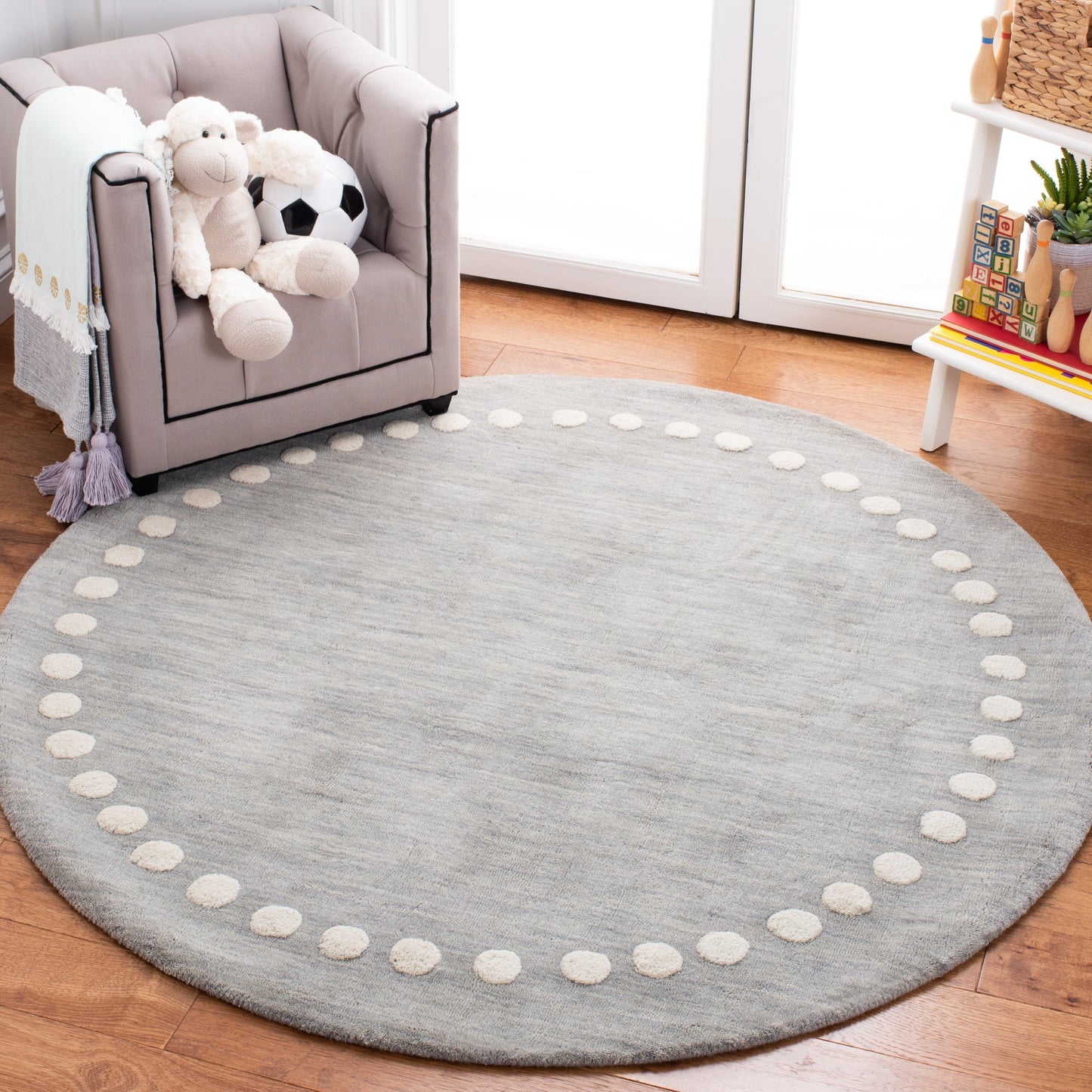 Tapis en laine Alondra fait main pour enfants SAFAVIEH