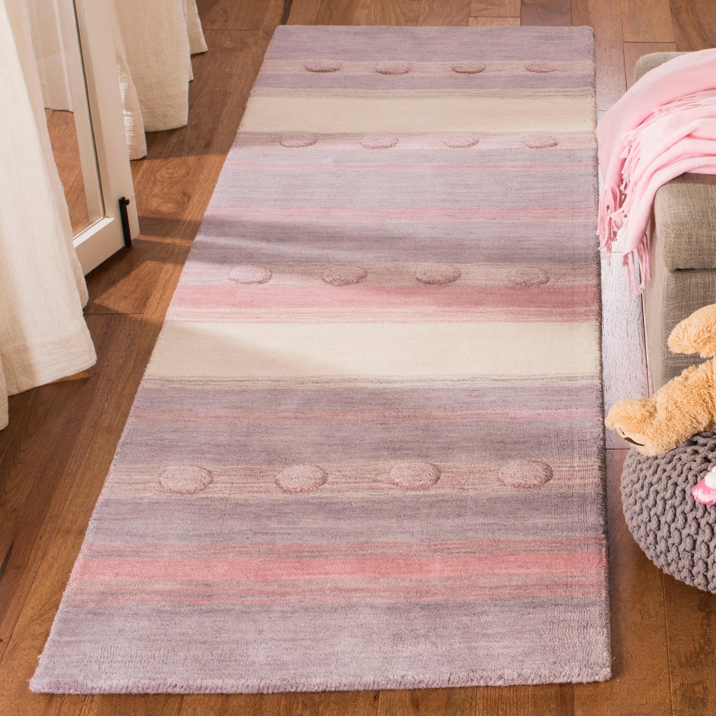 Tapis en laine Kayli fait main pour enfants SAFAVIEH