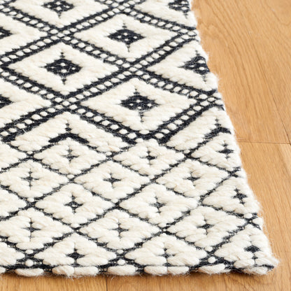 SAFAVIEH Fait main Marbella Gillette Boho Géométrique Laine et Viscose