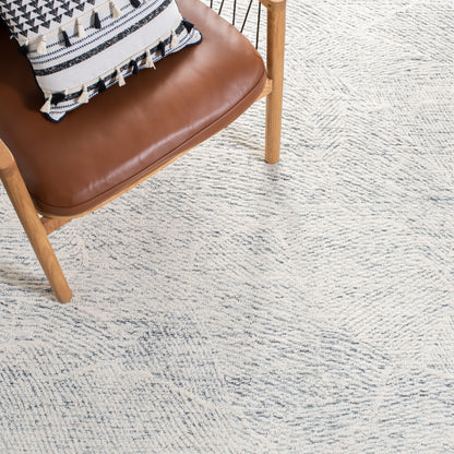 Tapis en laine fait main SAFAVIEH Metro Rozsika de style campagnard français