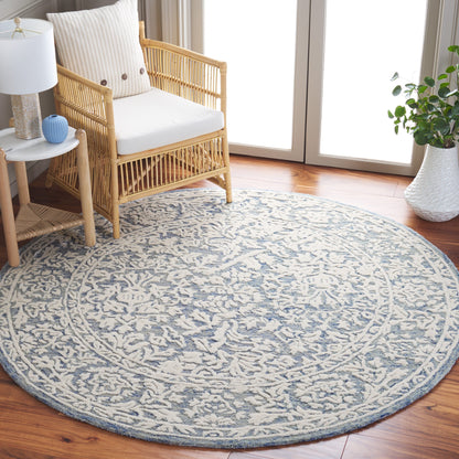 Tapis en laine fait main SAFAVIEH Metro Suada de style campagnard français