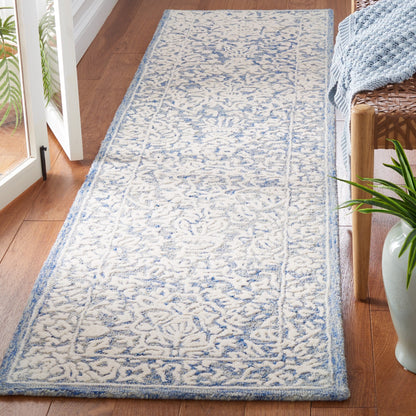 Tapis en laine fait main SAFAVIEH Metro Suada de style campagnard français