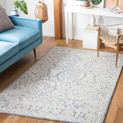 Tapis en laine fait main SAFAVIEH Metro Suada de style campagnard français