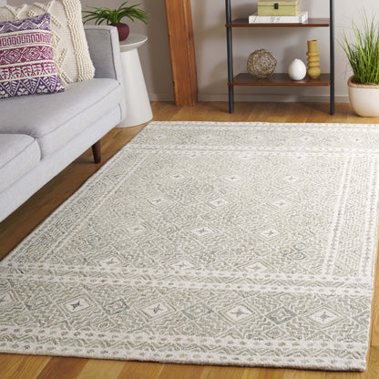 Tapis en laine Lutetia micro-bouclé fait main SAFAVIEH