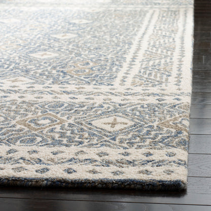 Tapis en laine Lutetia micro-bouclé fait main SAFAVIEH
