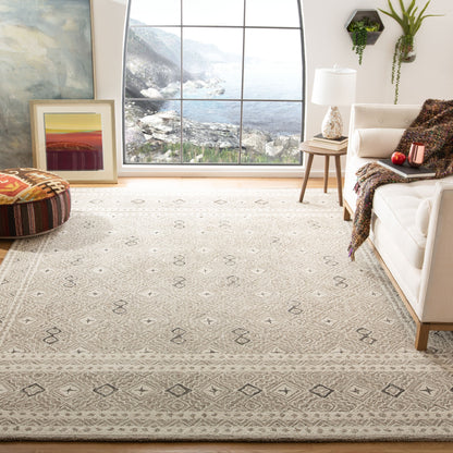 Tapis en laine Lutetia micro-bouclé fait main SAFAVIEH